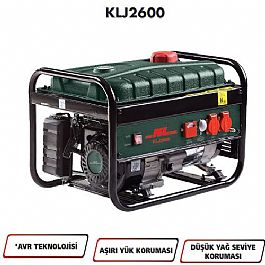 KL - KLJ 2600 -  2.0 KVA - BENZNL JENERATR