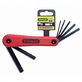4-69-262 STANLEY1.5-2-2.5-3-4-5-6 MM ALLEN ANAHTAR TAKIMI