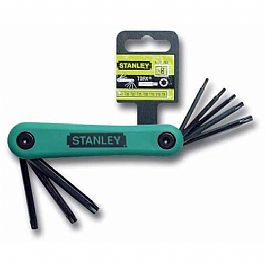 4-69-263 STANLEY 8 PARA T9-T10-T15-T20-T25-T27-T30-T40 MM ALLEN ANAHTAR TAKIMI