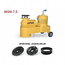 MSM-7-5  - 7.5 HP OSTA MOZAK VE MERMER SLM MAKNASI-TRFAZE