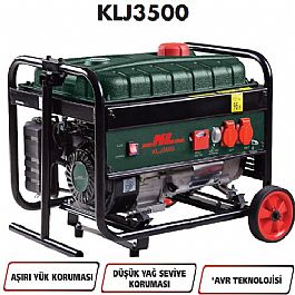 KL - KLJ 3500 - 2.6.0 KVA - BENZNL JENERATR