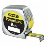 0-33-198 STANLEY 8 M X 25 MM POWERLOCK PLASTK K ASALI ERT METRE