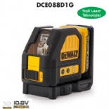 DCE088D1G DEWALT 10.8 V  - 2.0 AH ARJLI LAZER DSTOMATLAR