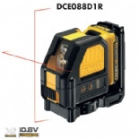 DCE088D1R DEWALT 10.8 V  - 2.0 AH ARJLI LAZER DSTOMATLAR