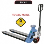 JETCO - BFC 6-7 - 2.000 KG KAPASTEL TERAZL TRANSPALET